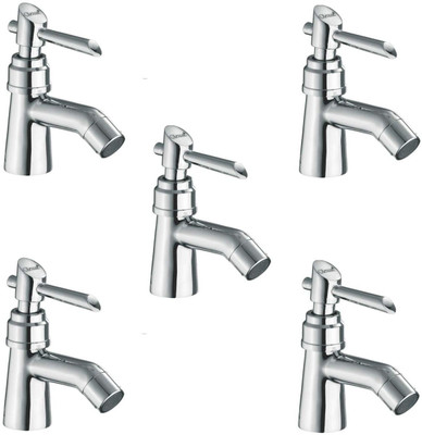 

Oleanna ModelF-03 Fancy Pillar Cock Chrome Finishing (Disc Fitting | Quarter Turn | Form Flow) (Pack of 5 Pcs) Pillar Tap Faucet(Deck Mount Installation Type)