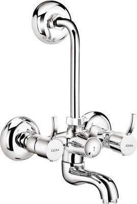 

Cera CQ 812 Wall Mixer With L 210 Mm long bend pipe Mixer Faucet(Wall Mount Installation Type)