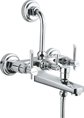 

Hindware F110019CP 3 in 1 Water Mixer Mixer Faucet(Wall Mount Installation Type)