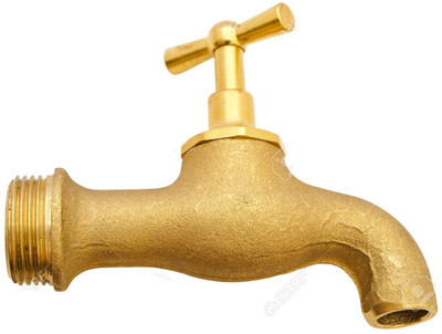 

Ramani Bib Cock Peetal Faucet Tap Bib Tap Faucet(Wall Mount Installation Type)