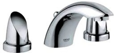 

Grohe 20147000 Aria 3 Hole Basin Pillar Tap Faucet(Deck Mount Installation Type)