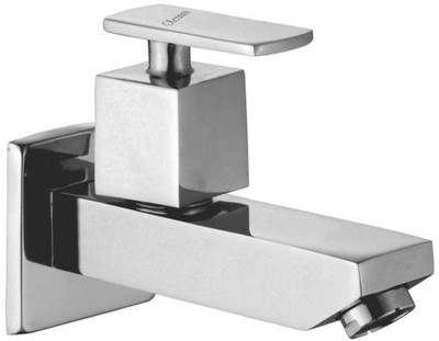 

Oleanna K-04 Kubix Long Nose Bib Cock With Wall Flange Long Body Tap (Disc Fitting | Quarter Turn | Form Flow) Pillar Tap Faucet(Wall Mount Installation Type)
