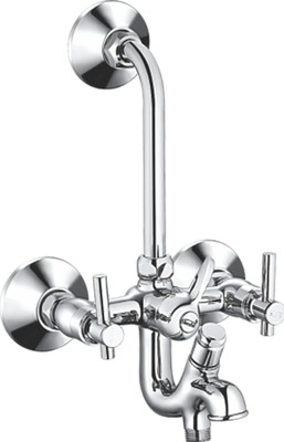 

Sheetal 1209 Movements Wall Mixer 3 In 1 System With Provision For Both Telephonic Shower Arrangement Mixer Faucet(Centerset Installation Type)