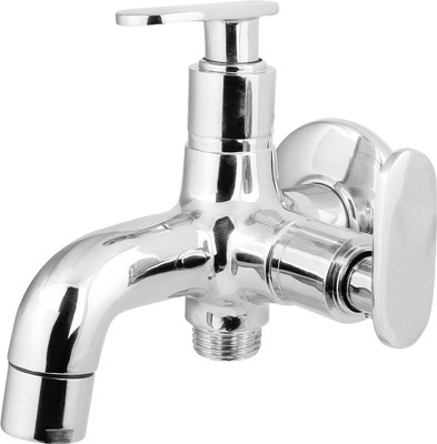KAMAL Two In One Bib Cock - Galaxy (GLX-2318) Twin Elbow Valve Faucet(Wall Mount Installation Type)
