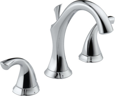 

Delta 3592LF Addison Two Handle Lavatory Mixer Faucet(Deck Mount Installation Type)