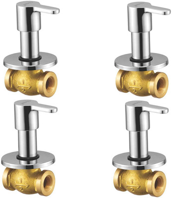 

Oleanna ASCO-03 Orange Concealed Stop Cock 1/2" (15mm) With Concealed Flange (Concealed Disc Fittting | Quarter Turn) (Pack of 4 Pcs) Stop Cock Faucet(Wall Concealed Installation Type)
