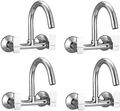 

Oleanna ASCG-10 Golf Sink Mixer With Hot & Cold Water Feature (Disc Fitting | Quarter Turn | Form Flow) (Pack of 4 Pcs) Mixer Faucet(Wall Mount Installation Type)