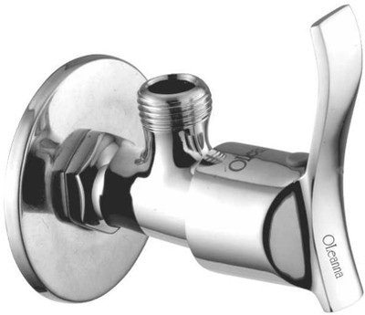 

Oleanna A-02 Angel Angle Valve With Wall Flange Agular Stop Cock (Disc Fitting | Quarter Turn) Angle Cock Faucet(Wall Mount Installation Type)