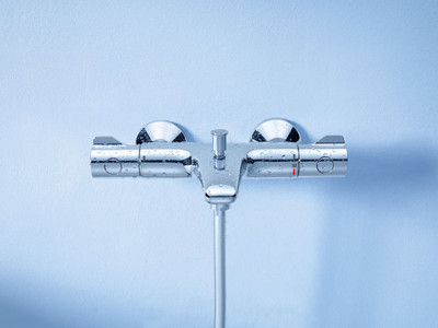 

Grohe 34567000 Diverter Faucet(Wall Mount Installation Type)