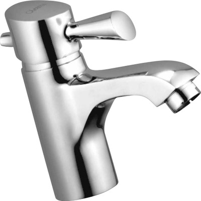 

Oleanna F-18 Fancy Single Lever Basin Mixer With Connection Pipe With Hot & Cold Water Feature (High Quality Cartridges | Quarter Turn | Form Flow) Mixer Faucet(Deck Mount Installation Type)
