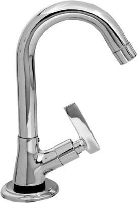 

Ramani Pillar Cock Swan Neck Faucet Tap Quarter Turn Foam Flow FLEXIBLE HOSE Pillar Tap Faucet(Deck Mount Installation Type)