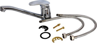 

Hallmarc esp008 Stainless Steel Mixer Tap Mixer Faucet(Centerset Installation Type)
