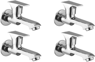 

Oleanna ASCGL-04 Global Long Nose Bib Cock With Wall Flange Long Body Tap (Disc Fitting | Quarter Turn | Form Flow) (Pack of 4 Pcs) Pillar Tap Faucet(Wall Mount Installation Type)