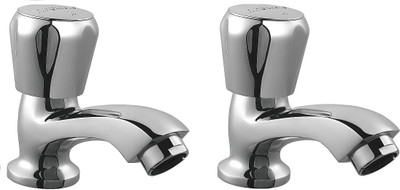 

Hindware F330001(set of 2) Contessa Plus Foam Flow Pillar Cock Pillar Tap Faucet(Centerset Installation Type)