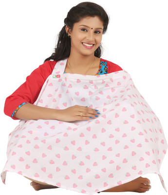 

Brother Baby Feeding Cloak(Pink with green)