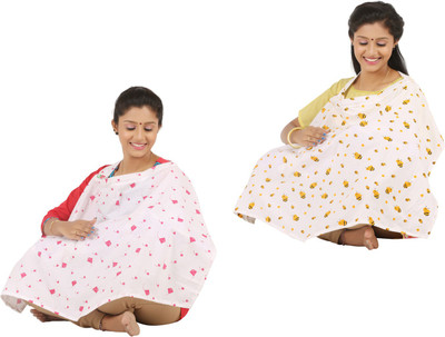 

Brother Baby Feeding Cloak(Yellow with black and Pink)