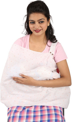 

MomToBe mtbwhtprntwrap Feeding Cloak(White)