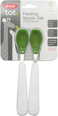

OXO Tot Feeding Spoon Set - Plastic(Green)