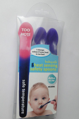 

LCR Hallcrest Safety feeding spoon - Plastic(Purple)