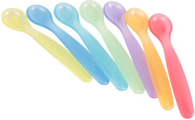 

Farlin Rainbow Spoon Set - Plastic, Silicon(Multicolor)