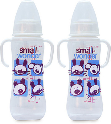 Small Wonder Clear Bottle (Pack of 2) - 250 ml - 250 ml(Multicolor) Small Wonder Clear Bottle (Pack of 2) - 250 ml - 250 ml(Multicolor)