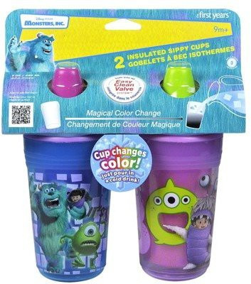 

The First Year Disney Insulated Sippy Cup with One Piece Lid Monsters - Plastic
