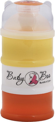 

Baby Boo MILK POWDER 3 LAYER CONTAINER - FOOD GRADE PLASTIC(Yellow, Orange, Cream)