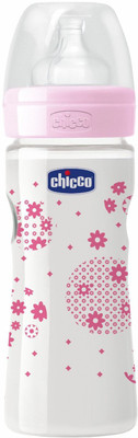 

Chicco Wellbeing PP Bottle - 250 ml(Pink)