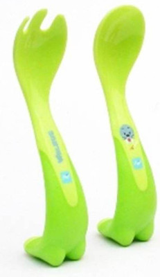 

Pur Walrus Cutlery Set - Plastic(Green)