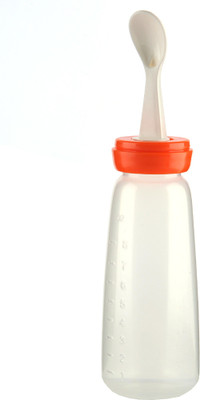 

MeeMee Weaning Bottle - Food Feeder - 250 ml(Orange)