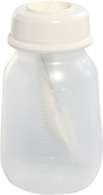 

Pigeon Weaning Bottle with Spoon - 120 ml(White)
