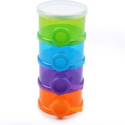 Kandy Floss milk powder container - plastic(Multicolor)