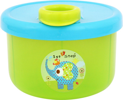 

1st Step Milk Powder Container - Plastic(Green)