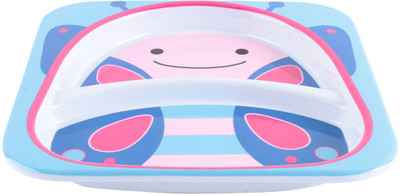 

Skip Hop Zoo Divided Plate - Butterfly - Plastic(Blue)