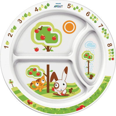 Philips Avent Avent Toddler Divider Plate(Multicolor)