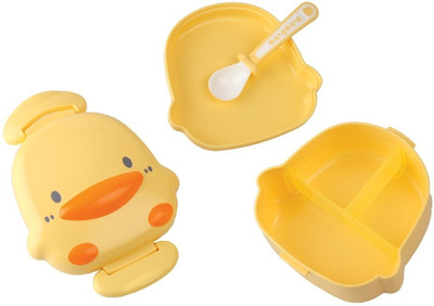 

Piyo Piyo Microwavable Lunch Box - Plastic, Rubber(Yellow)