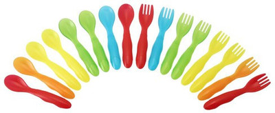 

The First Year Take & Toss Toddler Flatware - Plastic(Multicolor)