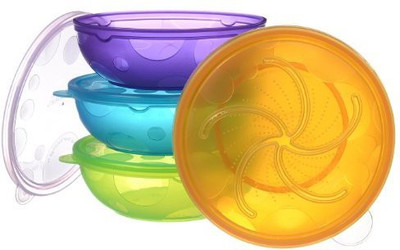 

Munchkin Stack A Bowls - Plastic(Gren, Blue, Purple, Orange)