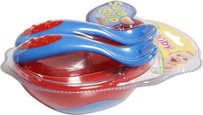 

Nuby Sure Grip Bowl - Polypropylene(Red)