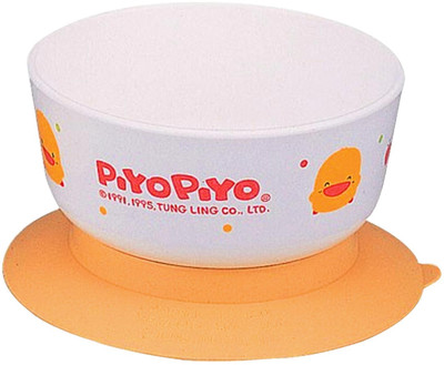 

Piyo Piyo Baby Training Bowl - Plastic(White, Orange)