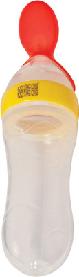 

MeeMee Squeezy Silicone Feeder - Plastic(Yellow)