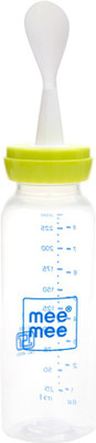 

MeeMee 2 In 1 Baby Feeding Bottle with Spoon - 250 ml(Green)