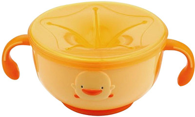 

Piyo Piyo Keep-N-Trap Bowl - Plastic(Orange)