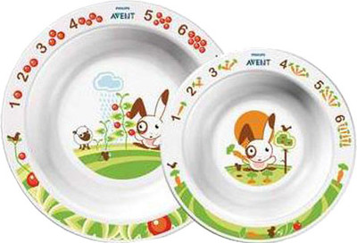 

Philips Avent Avent Toddler 2 Bowl Set(Multicolor)