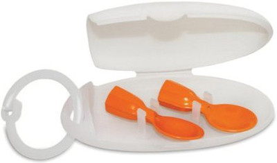 

Infantino Couple A Spoons - Plastic(Orange, White)