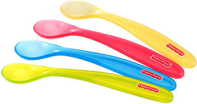 

Fisher-Price SPOON SETS - FOOD GRADE PLASTIC(Red, Yellow, Green, Blue)