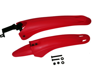 

Dark Horse Fox Red Clip-on Front & Rear Fender(Multicolor)