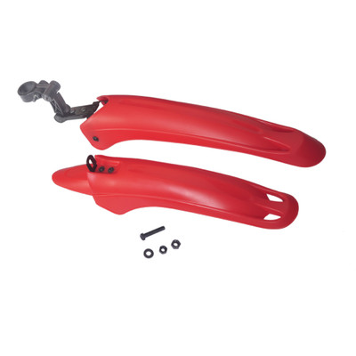 

Dark Horse Fly Fox Red Clip-on Front & Rear Fender(Red)