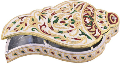 

G S Museum Wooden Decorative Platter(Multicolor)