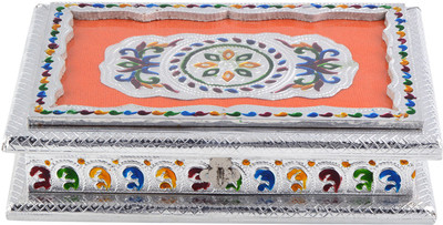 

G S Museum Wooden Decorative Platter(Multicolor)